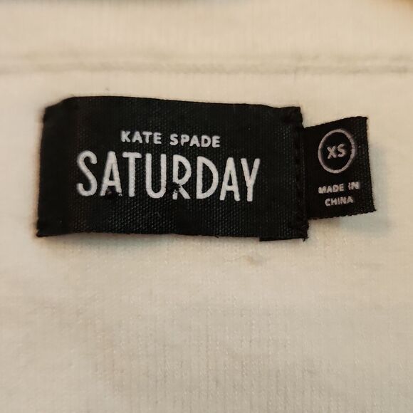 Kate Spade Xs Top Cardigan Sweater Vneck Button Down Colorblock - Picture 3 of 8